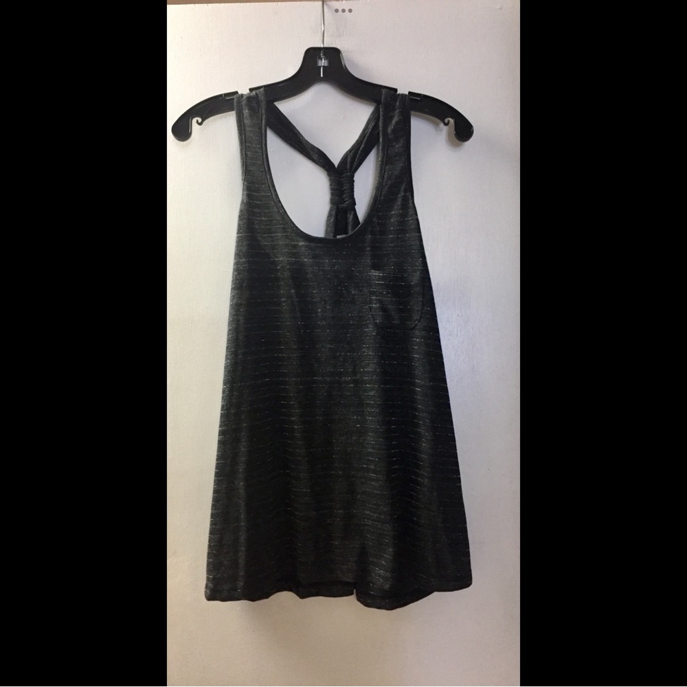 🌟Pretty Young Thing Burnout Knotted Racerback Tank